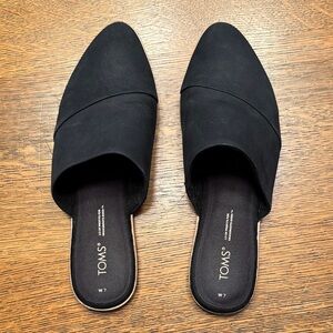 TOMS Women's Black Mules